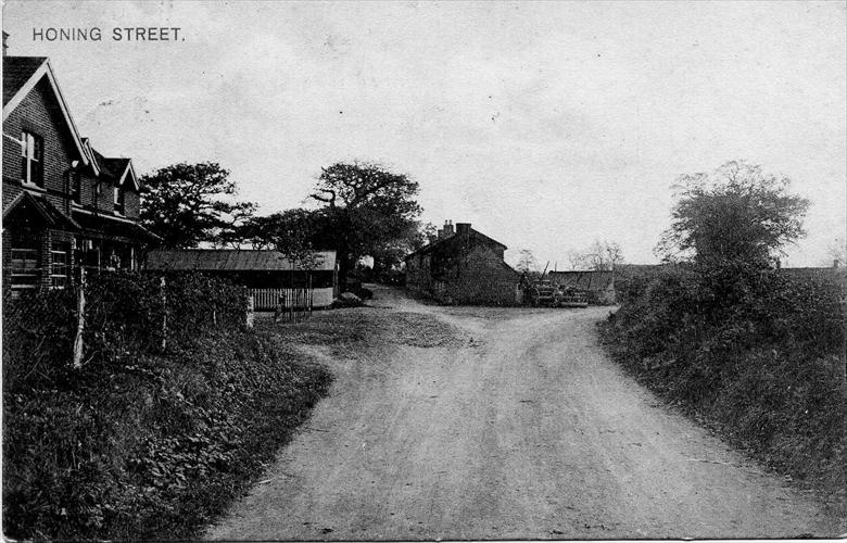 Photograph. Honing Street (North Walsham Archive).