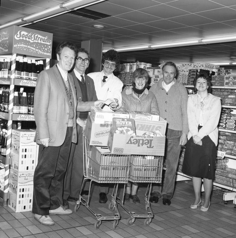 Photograph. International Stores Trolley Dash f (North Walsham Archive).