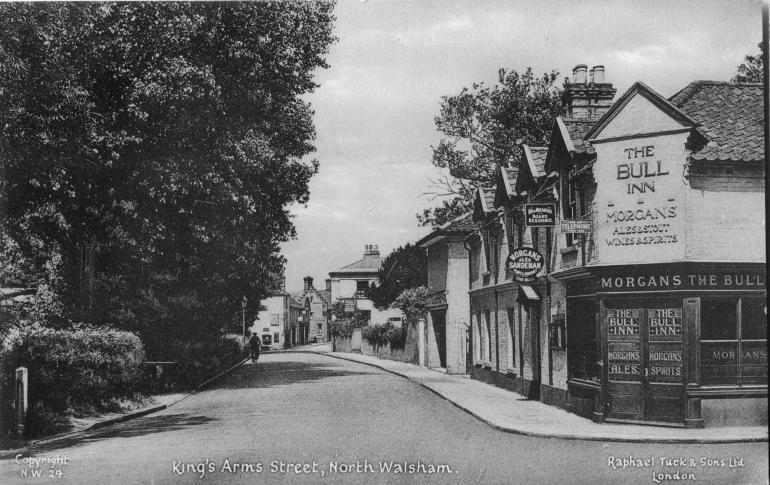 Photograph. Kings Arms Street North Walsham. (North Walsham Archive).