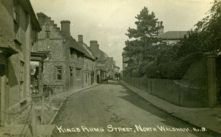 Photograph. King's Arms Street (North Walsham Archive).