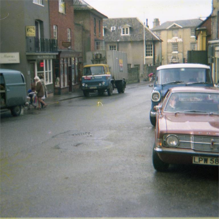 Photograph. Market Street, North Walsham (North Walsham Archive).