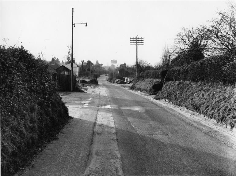 Photograph. Mundesley Road, North Walsham (North Walsham Archive).