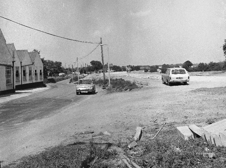 Photograph. North Walsham By-Pass Construction (Les Edwards) h (North Walsham Archive).