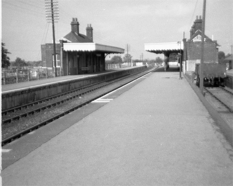 Photograph. North Walsham Main Station 1971 (North Walsham Archive).