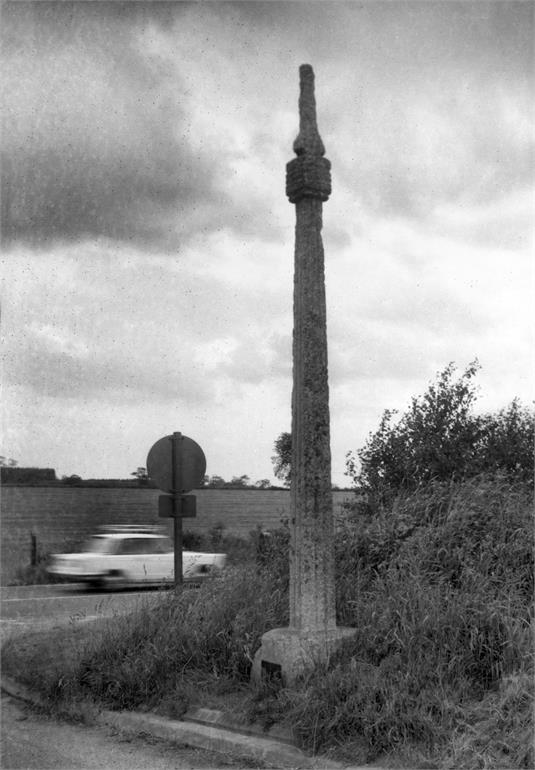 Photograph. North Walsham Wayside Cross on Norwich Road (North Walsham Archive).
