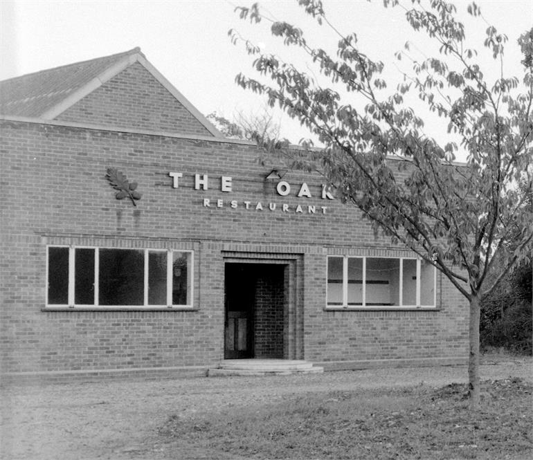Photograph. The Oaks Restaurant, Yarmouth Road. (North Walsham Archive).