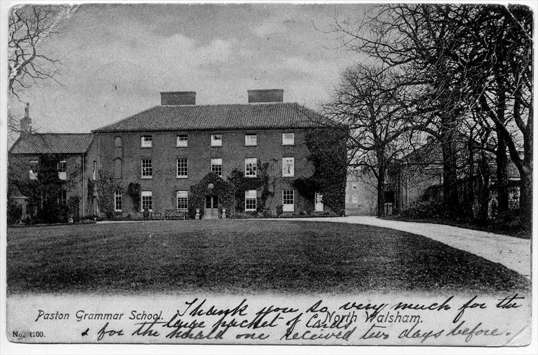 Photograph. Paston Grammar School, North Walsham (North Walsham Archive).