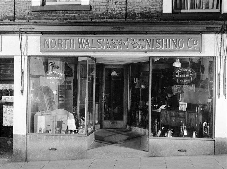 Photograph. R. W. Guyton - North Walsham Furniture (North Walsham Archive).