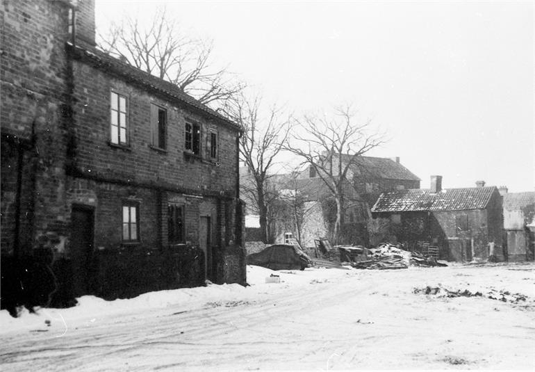 Photograph. Ship Yard demolition (North Walsham Archive).