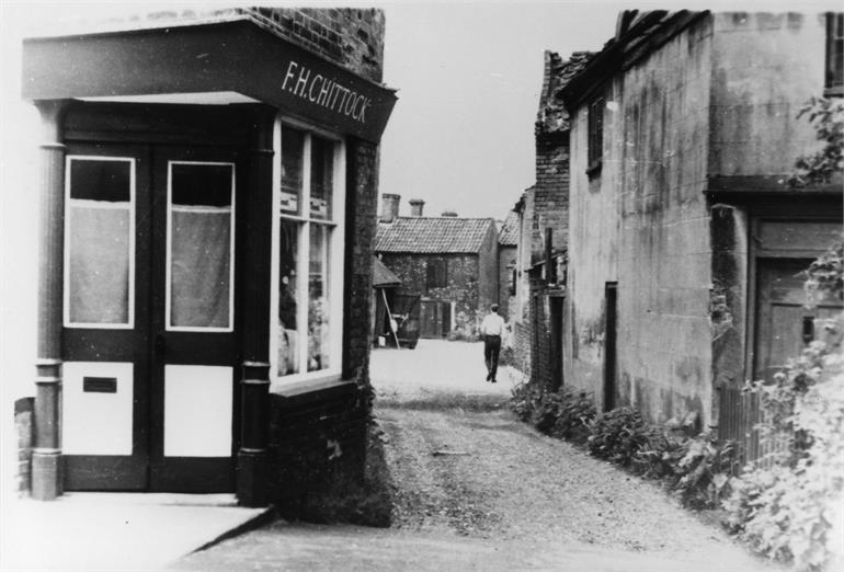 Photograph. Ship Yard, North Walsham (North Walsham Archive).