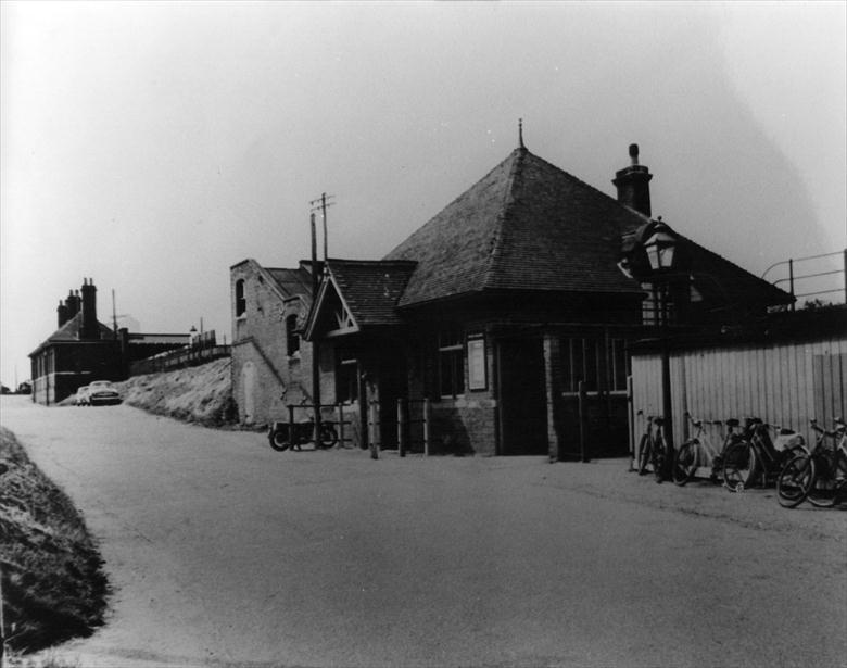 Photograph. The Ticket Office at the North Walsham (North Walsham Archive).