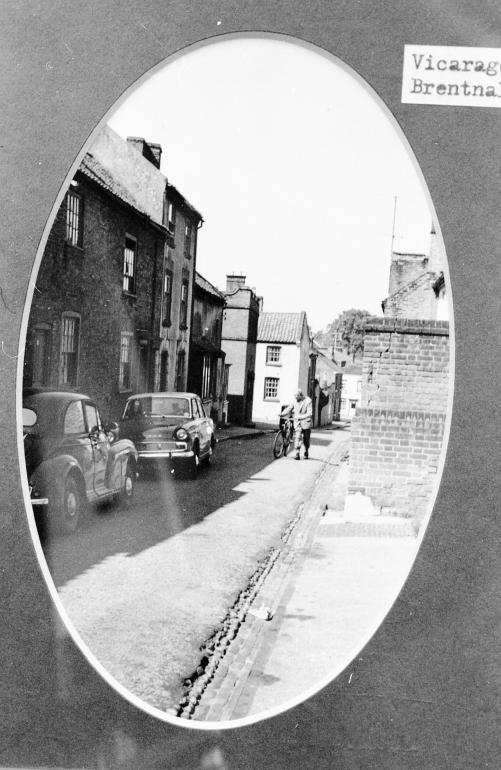 Photograph. Vicarage Street, North Walsham. (North Walsham Archive).