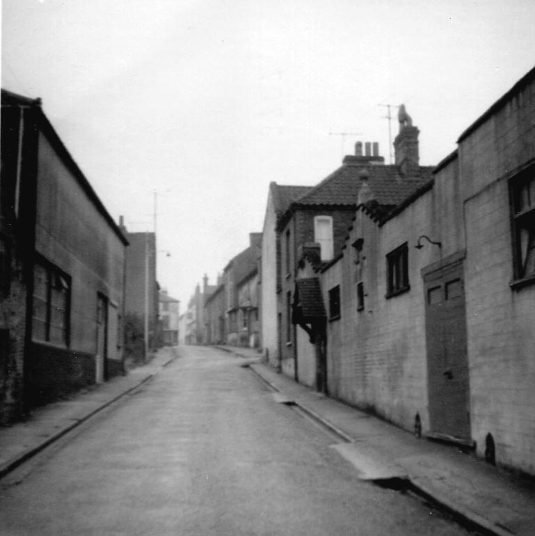 Photograph. Vicarage Street, North Walsham (North Walsham Archive).