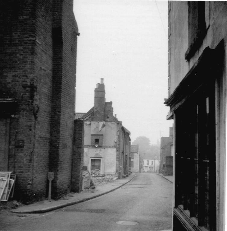 Photograph. Vicarage Street, North Walsham (North Walsham Archive).
