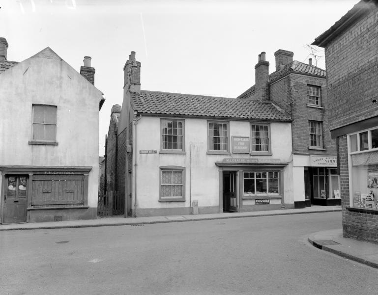 Photograph. Vicarage Street, North Walsham (North Walsham Archive).
