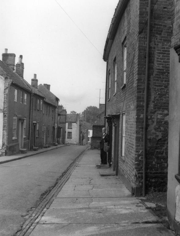 Photograph. Vicarage Street, North Walsham (North Walsham Archive).