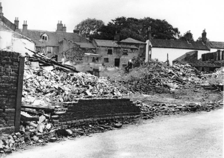 Photograph. Vicarage Street (North Walsham Archive).